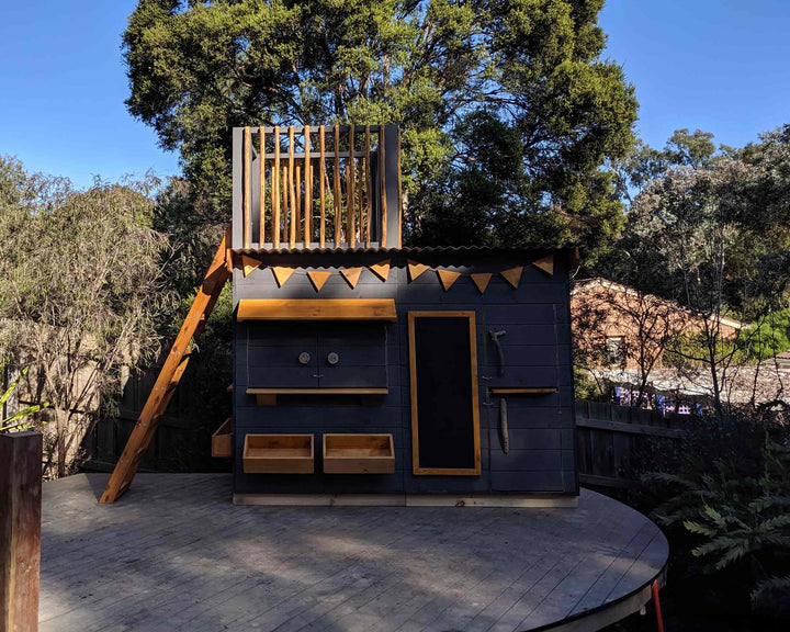 Fort Top Cubby House for Adventure Play