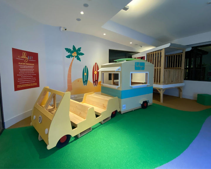 Indoor Cubby House for commercial play space