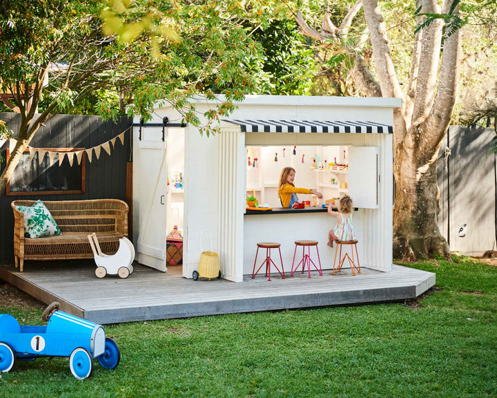 Mini Zimi feels like a holiday, a quality cubby house for big backyards