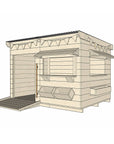 Commercial Signature Style: Accessible Flat Roof Cubby Houses