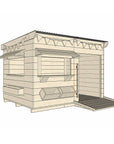 Commercial Signature Style: Accessible Flat Roof Cubby Houses