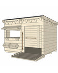 Commercial Signature Style: Accessible Flat Roof Cubby Houses
