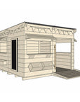 Commercial Signature Style: Accessible Flat Roof Cubby Houses