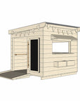 Commercial Signature Style: Accessible Flat Roof Cubby Houses