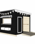 Commercial Signature Style: Accessible Flat Roof Cubby Houses