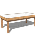 Hardwood arts and craft table 1800 x 900mm and 650mm height