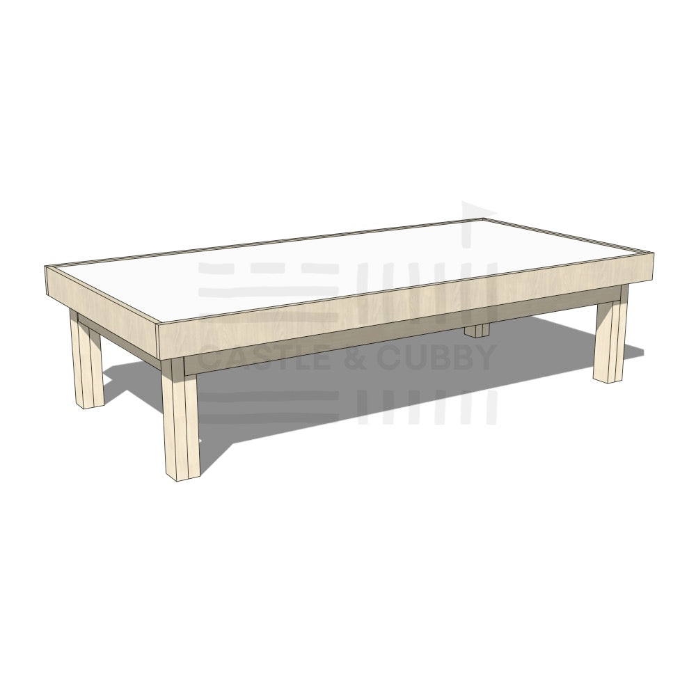 Pine arts and craft table 1800 x 900mm and 450mm height