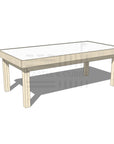 Pine arts and craft table 1800 x 900mm and 650mm height