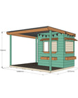 Bakery Cubby House with Wraparound Verandah