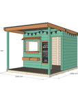 Bakery Cubby House with Front Verandah