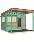 Bakery Cubby House with Front Verandah