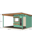 Bakery Cubby House with Wraparound Verandah