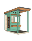 Bakery Cubby House with Front Verandah