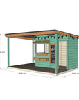 Bakery Cubby House with Wraparound Verandah
