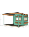 Bakery Cubby House with Wraparound Verandah