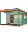 Bakery Cubby House with Front Verandah