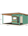 Bakery Cubby House with Wraparound Verandah