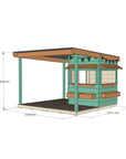 Bakery Cubby House with Wraparound Verandah
