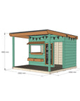 Bakery Cubby House with Front Verandah