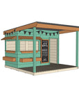 Bakery Cubby House with Front Verandah