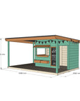 Bakery Cubby House with Wraparound Verandah