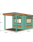 Bakery Cubby House with Front Verandah