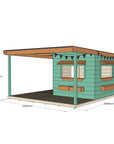 Bakery Cubby House with Wraparound Verandah