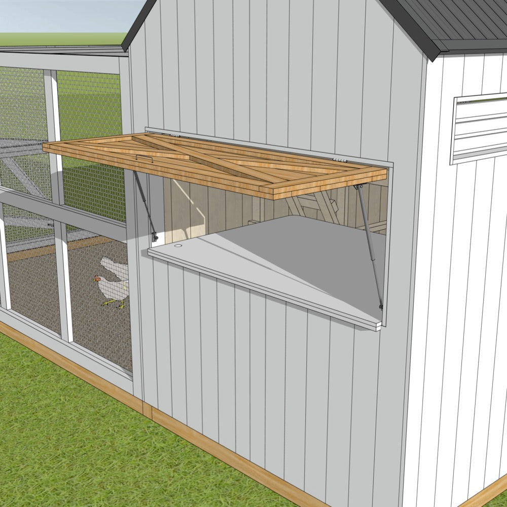 Barn Style Chicken Coop