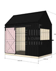 Barn Cubby House - Commercial