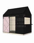 Barn Cubby House - Commercial