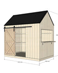 Barn Cubby House - Commercial