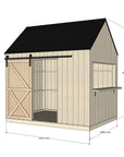 Barn Cubby House - Commercial