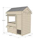 Commercial Signature Style: Pitched Roof Wooden Cubby Houses
