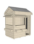 Commercial Signature Style: Pitched Roof Wooden Cubby Houses