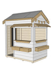Commercial Signature Style: Pitched Roof Wooden Cubby Houses