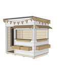Commercial Signature Style: Flat Roof Wooden Cubby Houses