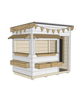 Commercial Signature Style: Flat Roof Wooden Cubby Houses