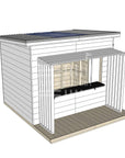 Mister Zimi 'Mini Zimi' Cubby House - Commercial