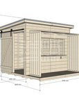 Mister Zimi 'Mini Zimi' Cubby House - Commercial