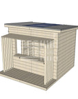 Mister Zimi 'Mini Zimi' Cubby House - Commercial