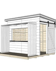 Mister Zimi 'Mini Zimi' Cubby House - Commercial
