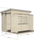 Mister Zimi 'Mini Zimi' Cubby House - Commercial