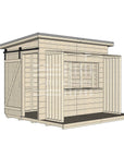 Mister Zimi 'Mini Zimi' Cubby House - Commercial