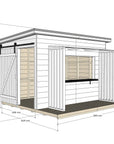 Mister Zimi 'Mini Zimi' Cubby House - Commercial