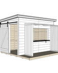Mister Zimi 'Mini Zimi' Cubby House - Commercial