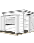 Mister Zimi 'Mini Zimi' Cubby House - Commercial
