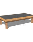 Hardwood chalkboard drawing table 1800 x 900mm and 450mm height