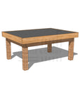 Hardwood chalkboard drawing table 900 x 1200mm and 550mm height