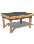 Hardwood chalkboard drawing table 900 x 1200mm and 650mm height