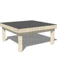 Pine chalkboard drawing table 1200 x 1200mm and 550mm height